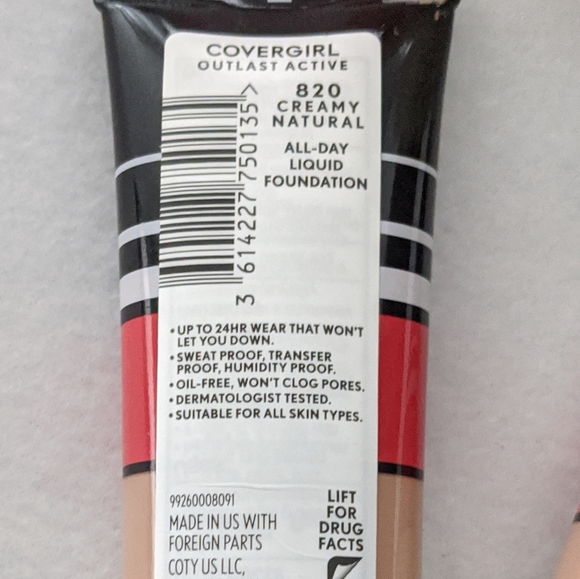 Covergirl outlast active #820 - Picture 4 of 6